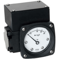 Mid-West Differential Pressure Switch and Transmitter, Model 142 Diaphragm Type